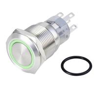TRU COMPONENTS TC-10090932 LAS1-AGQ-11E/G/24V/S Pulsante antivandalo 250 V/AC 3