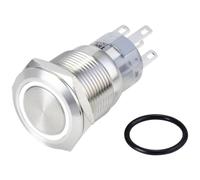 TRU COMPONENTS TC-10090956 LAS1-AGQ-11ZE/W/24V/S Pulsante antivandalo 250 V/AC