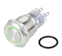 TRU COMPONENTS TC-10090964 LAS1-AGQ-22E/G/24V/S Pulsante antivandalo 250 V/AC 3
