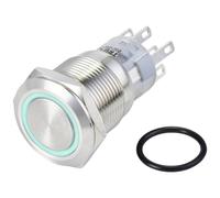 TRU COMPONENTS TC-10090968 LAS1-AGQ-22E/B/24V/S Pulsante antivandalo 250 V/AC 3