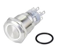 TRU COMPONENTS TC-10090988 LAS1-AGQ-22ZE/W/24V/S Pulsante antivandalo 250 V/AC