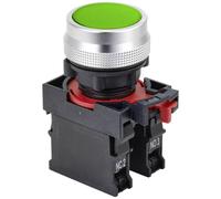 TRU COMPONENTS TC-10091032 ONPOW26-11Z/G - Interruttore a pressione 380 V, 10 A, 1 interruttore on/off IP40, 1 pezzo