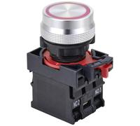 TRU COMPONENTS TC-10091040 ONPOW26-11E/R/12V Interuttore a pressione 250 V 5 A