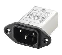 TRU COMPONENTS TC-10101444 Filtro di rete con connettore 250 V/AC 3 A 1.8 mH 1