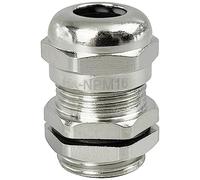 TRU COMPONENTS TC-10302824 - Pressacavo M16, ottone nichelato, 1 pezzo