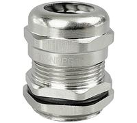 TRU Components TC-10302884 - Pressacavo PG16, ottone nichelato, 1 pezzo