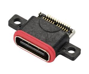 TRU Components TC-10490668 Micro USB 3.1 Type-C® femmina per fissaggio saldato. Connettore: