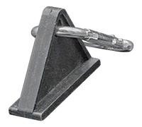 TRU COMPONENTS TC-10493216 End connection plate 3030 Supporto Plastica, Acciai
