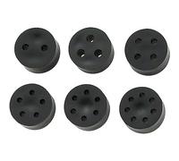 TRU COMPONENTS TC-10820784 TC-MH18-2G203 Inserto di tenuta PG21 2 x 4.3-6.1 mm Gomma Nero 50 pz.