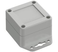 TRU COMPONENTS TC-10860388 Alloggiamento flangia 60 x 60 x 40.10 ABS Grigio