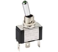 TRU Components TC-11193844 Interruttore a levetta 12 V/DC 20 A 1 x off/On Permanente 1 pz.