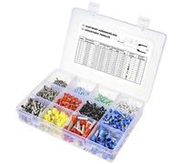TRU COMPONENTS TC-11991828 Assortimento Capicorda 0.14 mm², 0.25 mm², 0.34 mm²