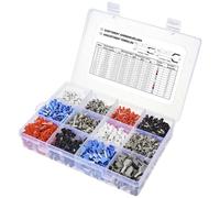 TRU COMPONENTS TC-11991840 Assortimento Capicorda 0.5 mm², 0.75 mm², 1 mm², 1.