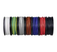TRU COMPONENTS TC-12112352 Cavo per cablaggi 0.25 mm² Nero, Bianco, Rosso, Blu,