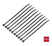 TRU COMPONENTS TC-12523668 Fascetta per cavi 200 mm 4.6 mm Nero 100 pz.