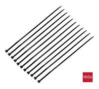 TRU COMPONENTS TC-12533368 Fascetta per cavi 550 mm 8 mm Nero 100 pz.