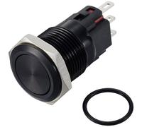 TRU COMPONENTS TC-12647496 Pulsante 250 V/AC 3 A 1x Off / (On) IP65 Momentaneo