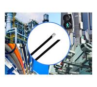 TRU COMPONENTS TC-12647600 Fascetta fermacavi in acciaio 680 mm 4.6 mm AISI 30