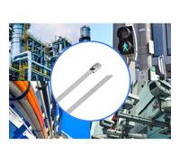 TRU COMPONENTS TC-12656560 Fascetta fermacavi in acciaio 680 mm 4.6 mm AISI 31