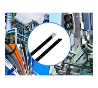 TRU COMPONENTS TC-12656632 Fascetta fermacavi in acciaio 680 mm 7.9 mm AISI 31