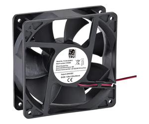 TRU COMPONENTS TC-12774676 TC-DA12038-12 Ventola assiale 24 V/DC 220.8 m³/h (L