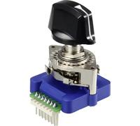TRU COMPONENTS TC-12830248 Interruttore rotativo 5 V/DC, 25 V/AC, 50 V/AC 0.5