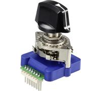 TRU COMPONENTS TC-12830252 Interruttore rotativo 5 V/DC, 25 V/AC, 50 V/AC 0.5