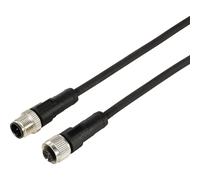TRU COMPONENTS TC-12833012 Prolunga attuatore sensore M12 Spina, dritta su boc