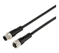 TRU COMPONENTS TC-12833012 Prolunga attuatore sensore M12 Spina, dritta su boc