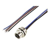 TRU COMPONENTS TC-12833044 Presa da incasso sensore/attuatore M12 Presa 0.5 m