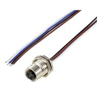 TRU COMPONENTS TC-12833048 Presa da incasso sensore/attuatore M12 Presa 0.5 m