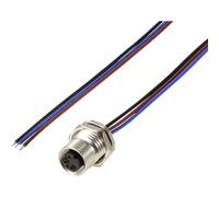 TRU COMPONENTS TC-12833056 Presa da incasso sensore/attuatore M12 Presa 0.5 m
