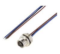 TRU COMPONENTS TC-12833212 Presa da incasso sensore/attuatore M12 Presa 0.5 m