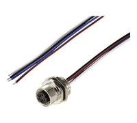 TRU COMPONENTS TC-12833216 Presa da incasso sensore/attuatore M12 Presa 0.5 m