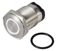 TRU COMPONENTS TC-13224180 ONPOW6316F-10ZE/Q/W/12V/S Pulsante 36 V DC/AC 2 A 1x