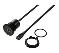 TRU COMPONENTS TC-13376304 USB-C® (3.1) presa/presa 1 m cavo nero Contenuto: