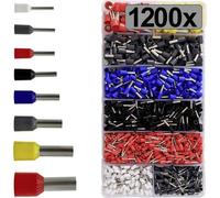 TRU COMPONENTS TC-13377260 Assortimento Capicorda Parzialmente isolato Multico