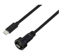 TRU COMPONENTS TC-13543584 USB tipo C® 3.0 spina su spina IP67 (filettatura) ca