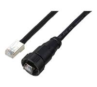 TRU COMPONENTS TC-13543632 TC-E13T-MR6-MCA/NCA-0.5PV-S Cavo RJ45 diritto, IP67