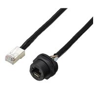 TRU COMPONENTS TC-13543644 TC-E13T-FR5-PWF/MR6-NCA-0.5PV-JD Presa RJ45 per mont