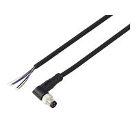 TRU COMPONENTS TC-13751876 Cavo di collegamento M8 x 1 Spina angolata 5 m