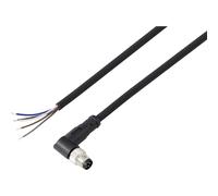 TRU COMPONENTS TC-13751880 Cavo di collegamento M8 x 1 Spina angolata 10 m Numero di poli: 5 1 pz.