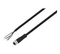 TRU COMPONENTS TC-13751964 Cavo di collegamento M8 x 1 Presa dritta 10 m Numer