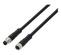 TRU COMPONENTS TC-13752004 Cavo di collegamento M8 x 1 Spina dritta, Presa dri