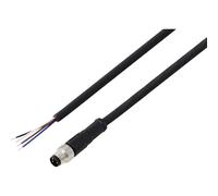 TRU COMPONENTS TC-13752032 Cavo di collegamento M8 x 1 Spina dritta 5 m Numero