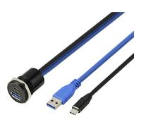 TRU COMPONENTS TC-14378464 USB 3.1 tipo C® & USB 3.0 presa da incasso tipo a, p