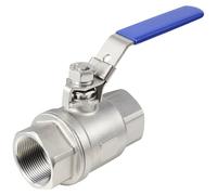 TRU COMPONENTS TC-2PC-DN40-316 TC-12770364 Valvola a sfera standard Filettatura