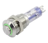 TRU COMPONENTS TC-6647556 LAS4GQH-11ZE/G/12V/S Interuttore a pressione 48 V 2 A