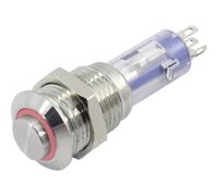 Tru components las4gqh 11e/r/24v/s pulsante 48 v 2 a 1x off / on momentaneo 1