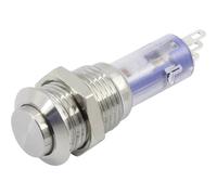 TRU COMPONENTS TC-6647600 LAS4GQH-11/S - Pulsante di pressione 220 V/DC 0,50 A, 1 interruttore on/(EIN), 1 pezzo